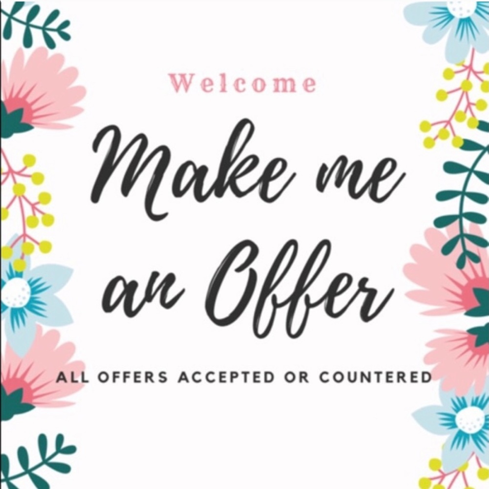 All offers considered